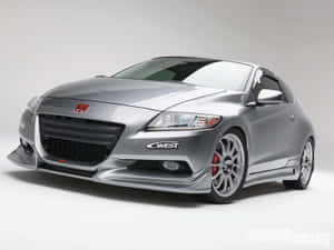 Sleek Honda Cr-z Hybrid Sports Car Wallpaper