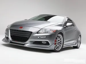 Sleek Honda Cr-z Hybrid Sports Car Wallpaper