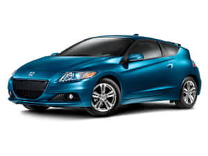 Sleek Honda Cr-z Hybrid Sports Car In Action Wallpaper