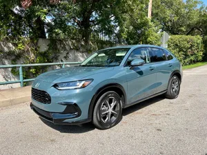 Sleek Honda Hr-v In Urban Setting Wallpaper