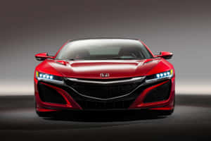 Sleek Honda Nsx In Its Full Glory Wallpaper