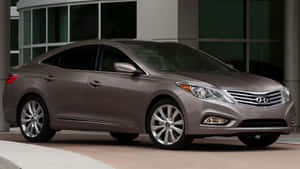 Sleek Hyundai Azera In Action Wallpaper