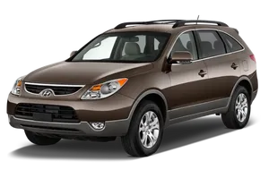 Sleek Hyundai Veracruz On The Road Wallpaper