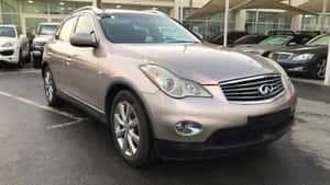 Sleek Infiniti Ex35 Luxury Crossover Wallpaper