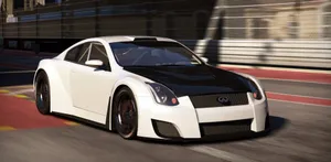 Sleek Infiniti G35 In An Urban Setting Wallpaper