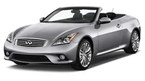 Sleek Infiniti G37 Sports Coupe In Metro Lighting Wallpaper