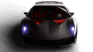 Sleek Lamborghini Sesto Elemento In Action Wallpaper