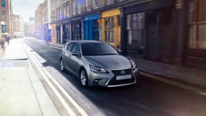 Sleek Lexus Ct 200h Hybrid In All Its Glory Wallpaper