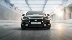 Sleek Lexus Gs In Motion Wallpaper
