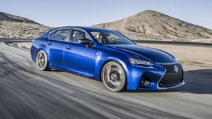 Sleek Lexus Gs In Urban Setting Wallpaper