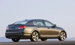 Sleek Lexus Gs Luxury Sedan In Motion Wallpaper