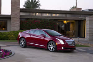 Sleek Luxury Electric Vehicle - The Cadillac Elr Wallpaper