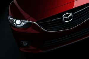 Sleek Mazda 6 In Action Wallpaper