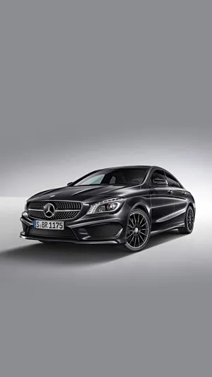 Sleek Mercedes Benz Cla-class On The Go Wallpaper
