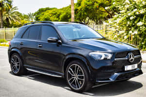 Sleek Mercedes Benz Gle-class In Urban Setting Wallpaper