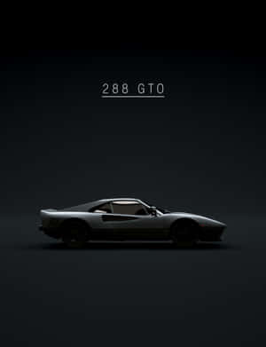 Sleek Minimalist Car Illustration Wallpaper