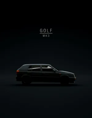 Sleek Minimalist Car In Motion Wallpaper