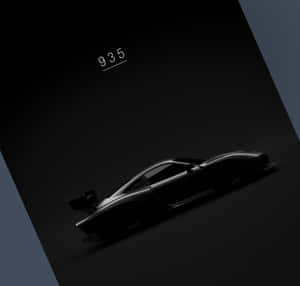 Sleek Minimalist Car On The Horizon Wallpaper