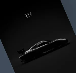 Sleek Minimalist Car On The Horizon Wallpaper