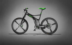 Sleek Modern Electric Bike Wallpaper