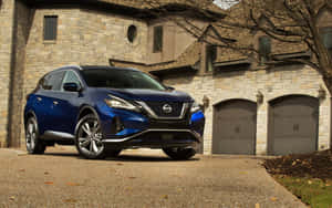 Sleek Nissan Murano Cruising In Style Wallpaper