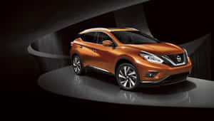 Sleek Nissan Murano Cruising On An Open Road Wallpaper