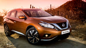 Sleek Nissan Murano On A Scenic Drive Wallpaper