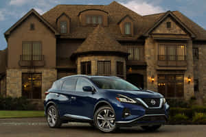 Sleek Nissan Murano On The Open Road Wallpaper