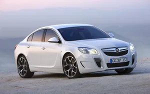 Sleek Opel Insignia In A Stunning Environment Wallpaper