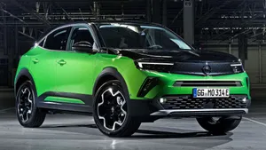 Sleek Opel Mokka In Motion Wallpaper