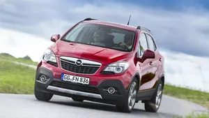Sleek Opel Mokka On The Road Wallpaper