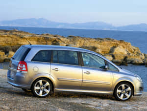 Sleek Opel Zafira Touring The Countryside Wallpaper