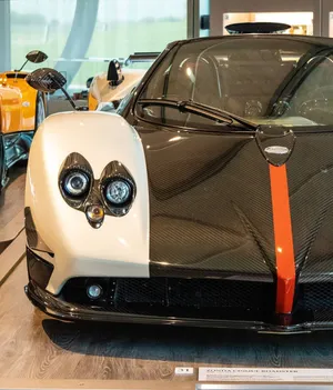 Sleek Pagani Zonda C12 Roadster In Stunning Outdoor Setting Wallpaper