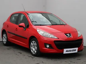 Sleek Peugeot 207 In A Dynamic Drive Wallpaper