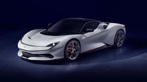 Sleek Pininfarina Concept Car In Elegance Wallpaper