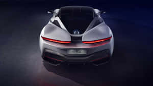 Sleek Pininfarina Luxury Car Concept In A Stunning Outdoors Setting Wallpaper