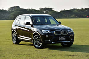 Sleek & Powerful - Bmw X3 In Action Wallpaper