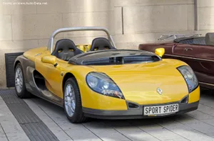 Sleek Renault Sport Spider Cruising On Open Road Wallpaper