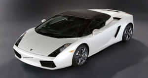 Sleek Sports Car On Display Wallpaper