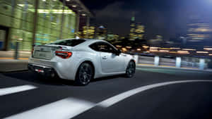 Sleek Subaru Brz In Full Glory Wallpaper