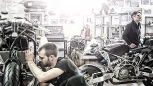 Sleek Vyrus Motorcycle Admired For Its Design And Power Wallpaper