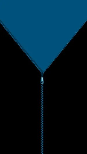Sleek Zipper Oled Phone Display Wallpaper