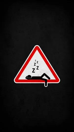 Sleep Dark Icon Wallpaper