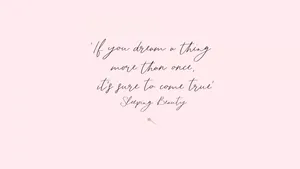Sleeping Beauty Motivational Quotes Aesthetic Wallpaper