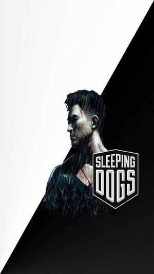 Sleeping Dogs Minimalist Art Wallpaper