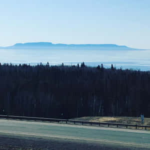 Sleeping Giant View Thunder Bay Wallpaper