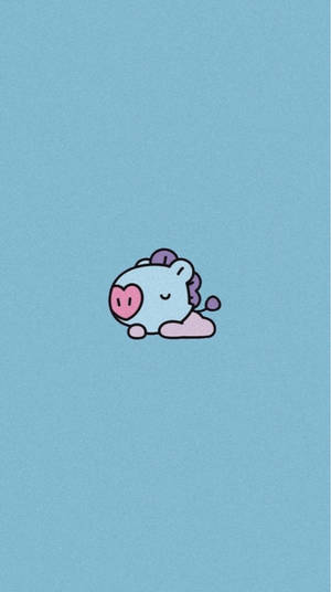 Sleeping Mang Bt21 Wallpaper