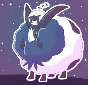 Sleeping Wooloo And Dubwool Wallpaper