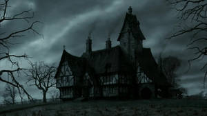 Sleepy Hallow Haunted House Wallpaper