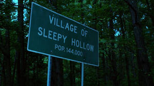 Sleepy Hallow Welcome Sign Wallpaper